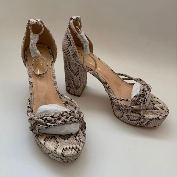 Snake Knotted Platform Heel - 7.5 - Picture 4 of 6